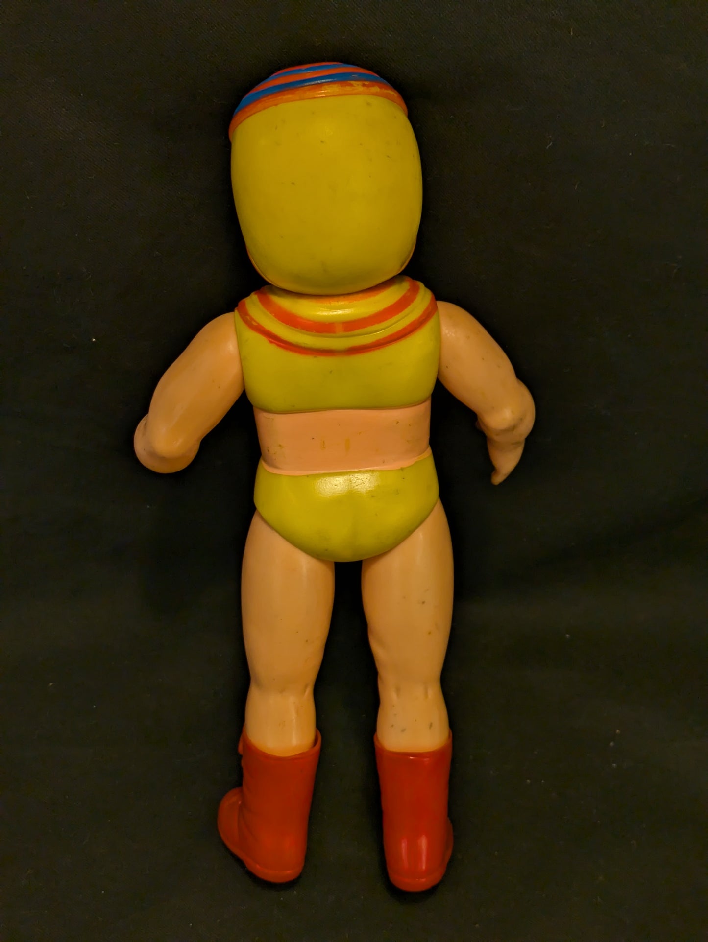 1969 Nakajima Seisakusho Tiger Mask Anime Universal Mask 10" Sofubi