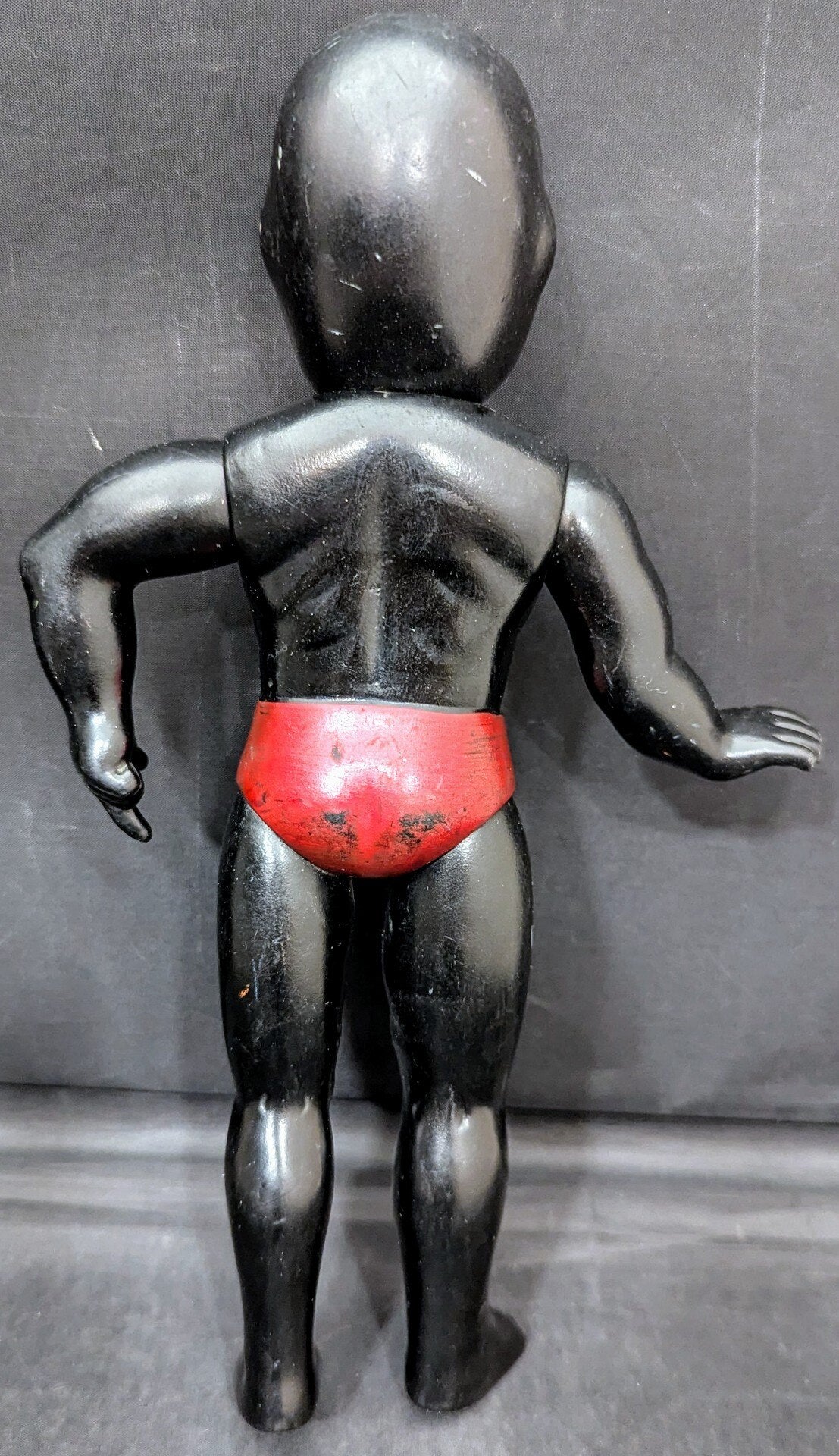 1969 Nakajima Seisakusho Tiger Mask Anime Mr. Shadow 10" Sofubi