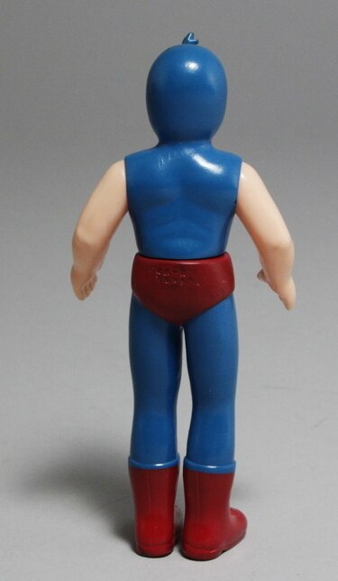 Nakajima Seisakusho Tiger Mask Anime Black Python 5" Articulated Sofubi