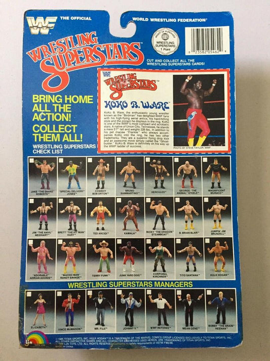 1987 WWF LJN Wrestling Superstars Series 4 Koko B. Ware