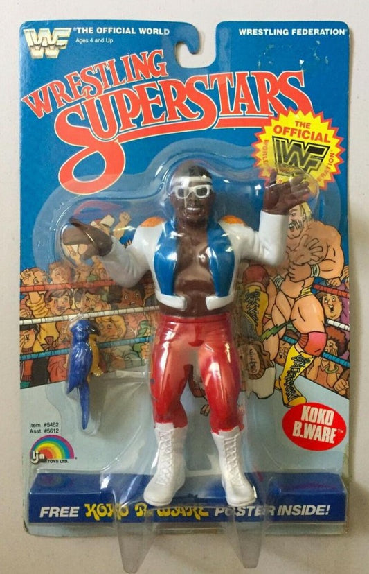 1987 WWF LJN Wrestling Superstars Series 4 Koko B. Ware