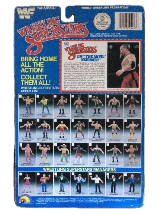 1987 WWF LJN Wrestling Superstars Series 4 Jim "The Anvil" Neidhart