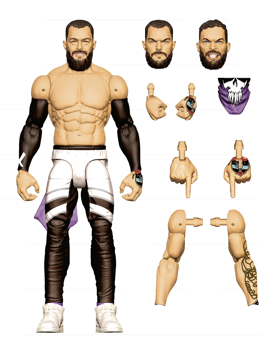 2025 WWE Mattel Ultimate Edition Series 24 Finn Balor