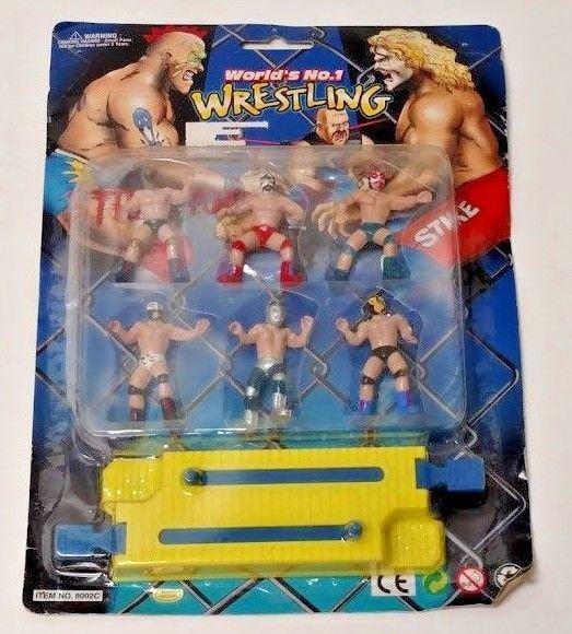World's No. 1 Wrestling Bootleg/Knockoff 6-Pack & Wrestling Ring