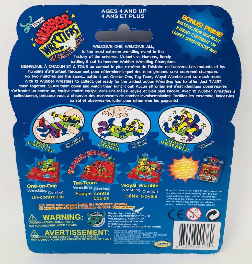 Moose Toys Wubber Wrestlers: Tsunami Sam vs. Jawz