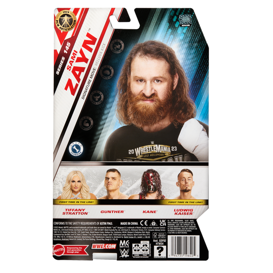 2024 WWE Mattel Basic Series 145 Sami Zayn
