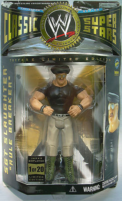 2005 WWE Jakks Pacific Classic Superstars Employee Limited Edition "Rule Breaker" Sgt. Slaughter [Exclusive]