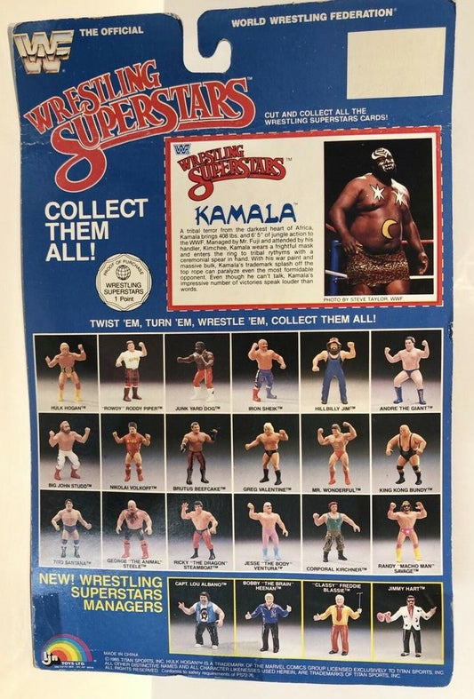 1987 WWF LJN Wrestling Superstars Series 4 Kamala