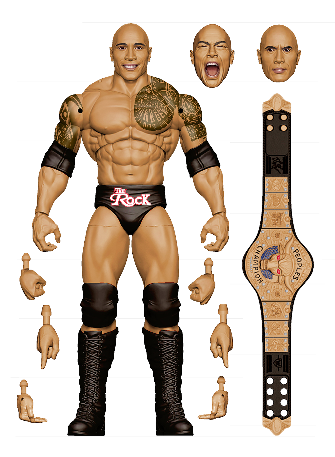 2025 WWE Mattel Ultimate Edition Series 25 The Rock