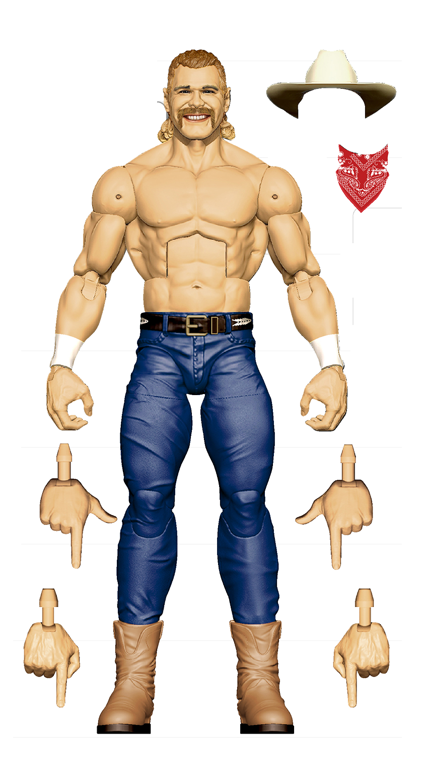 2025 WWE Mattel Elite Collection Legends Series 27 Billy Gunn