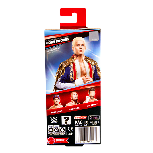 2026 WWE Mattel Value Figure Series 2 "The American Nightmare" Cody Rhodes