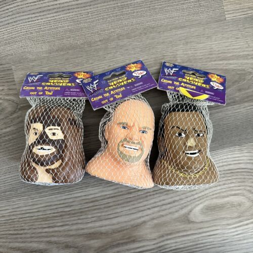 1999 WWF Planet Toys Electronic Talkin' Head Crushers Mankind