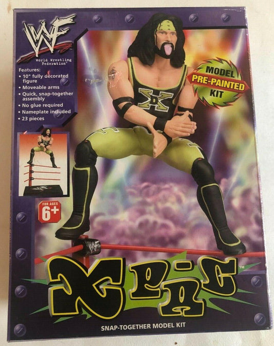 1999 WWF Pacific Playthings X-Pac Snap-Together Model Kit