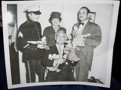 1950s Gorgeous George Hand Puppet