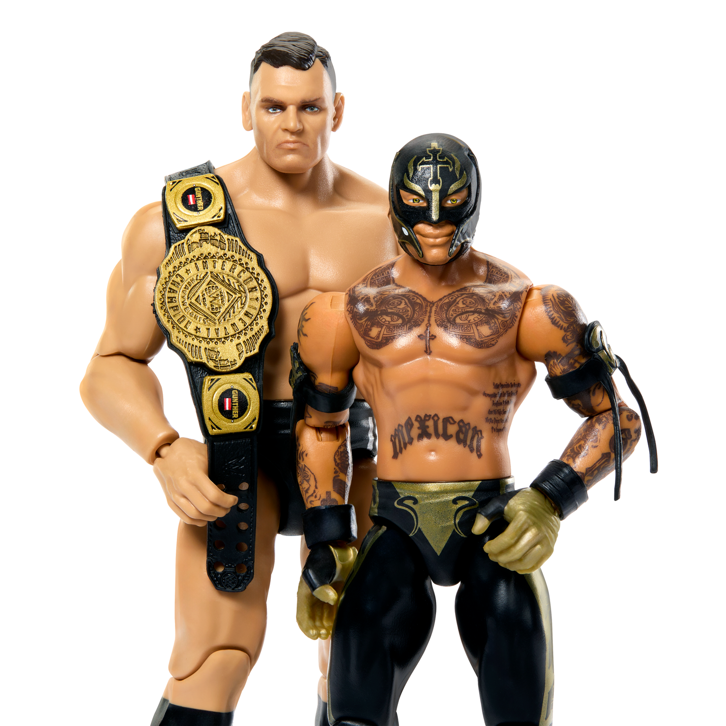 2024 WWE Mattel Championship Showdown Series 17 Gunther vs. Rey Mysterio
