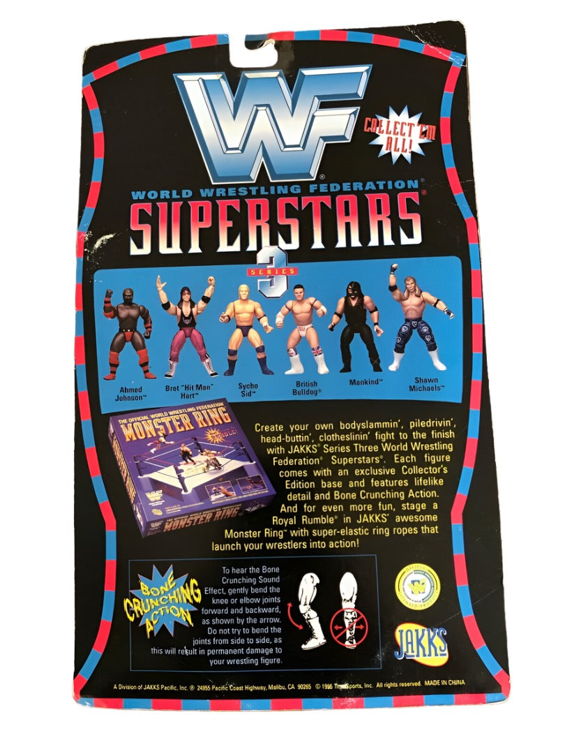 1997 WWF Jakks Pacific Superstars Series 3 British Bulldog