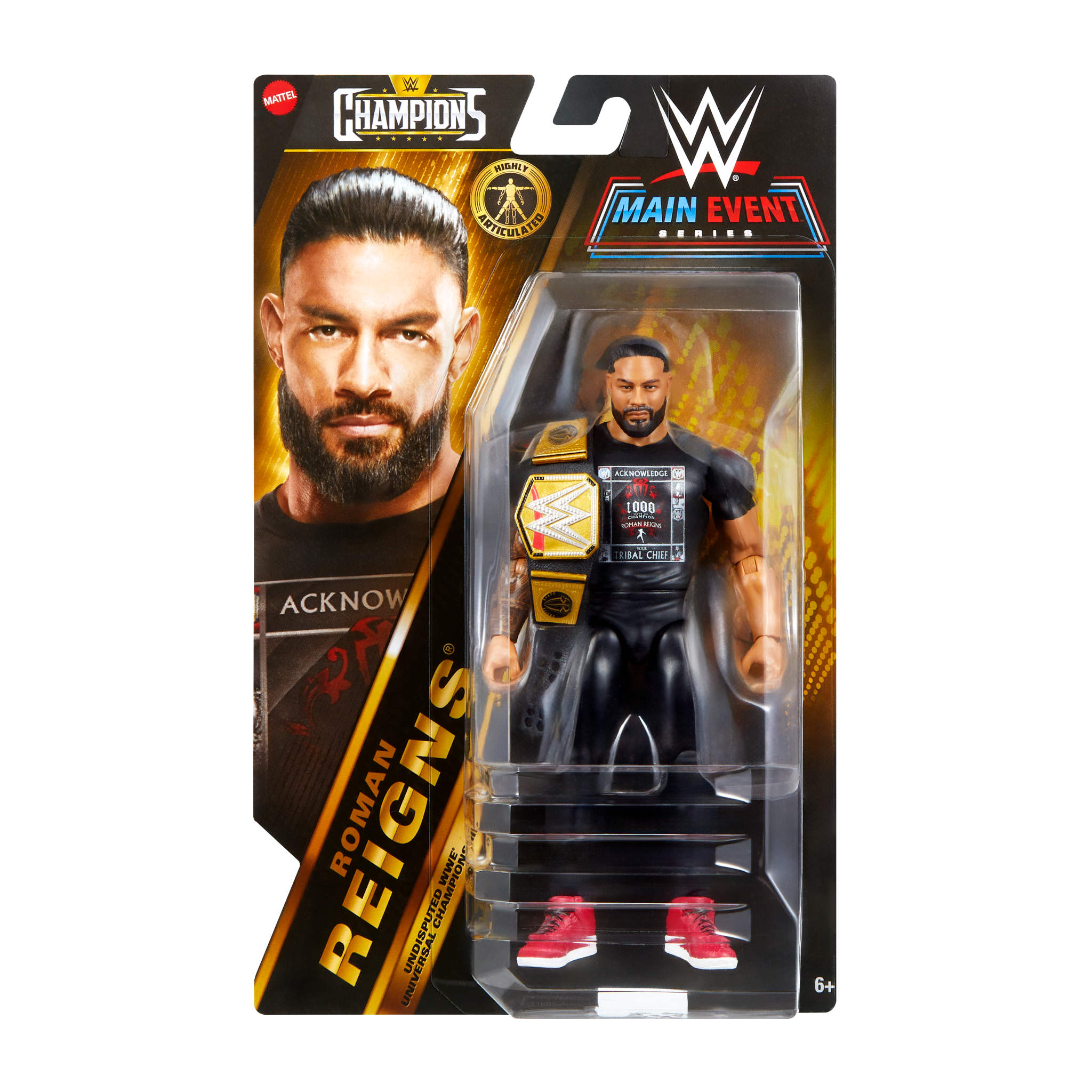 2024 WWE Mattel Main Event Champions Series 4 Roman Reigns