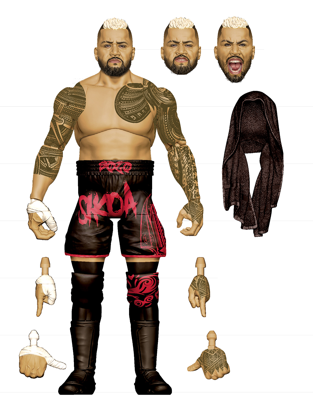 2025 WWE Mattel Ultimate Edition Series 24 Solo Sikoa