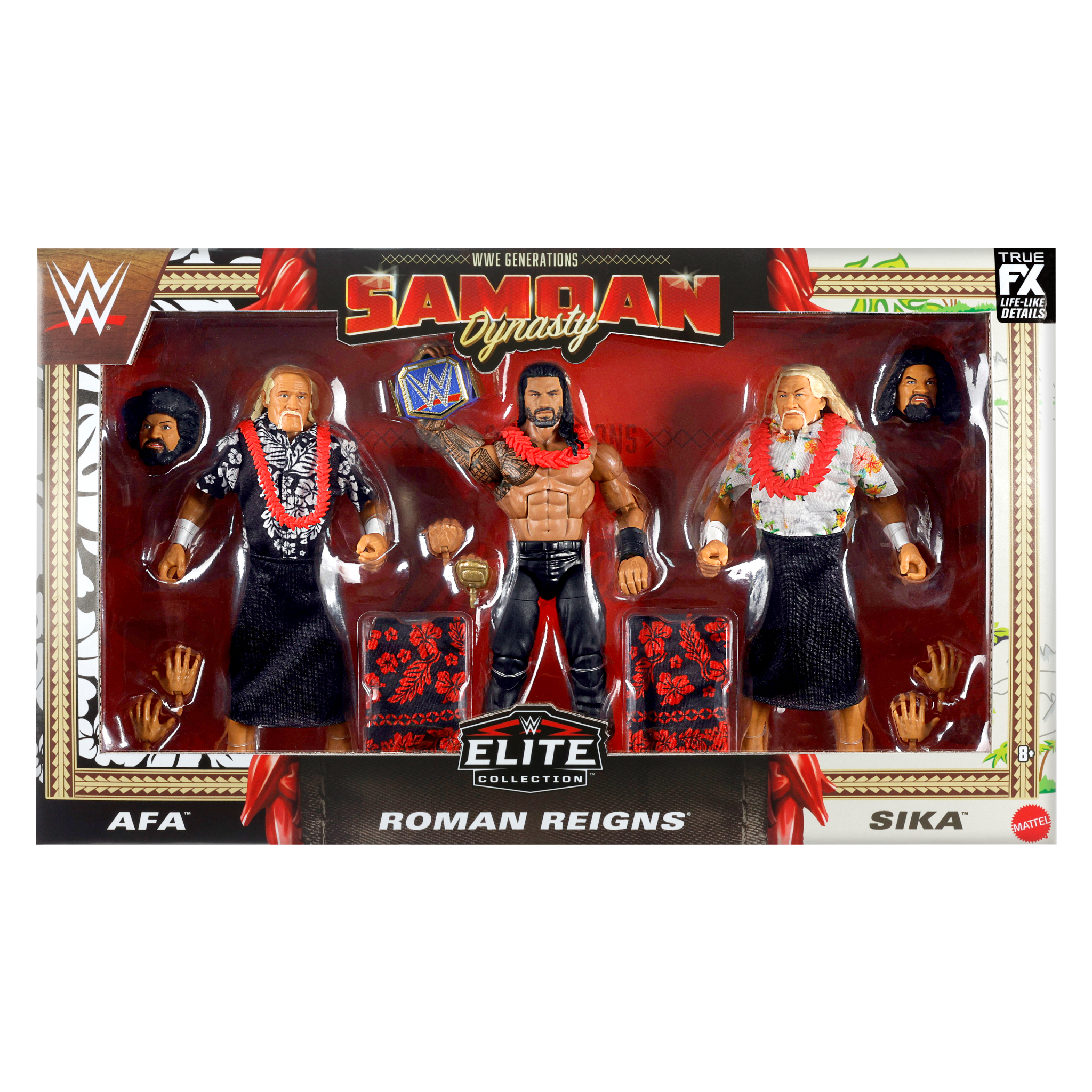 2024 WWE Mattel Elite Collection Walmart Exclusive Samoan Dynasty