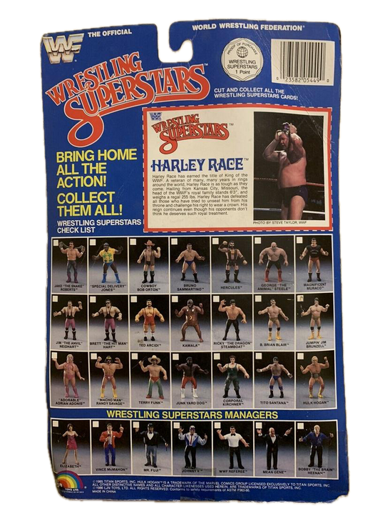 1987 WWF LJN Wrestling Superstars Series 4 Harley Race