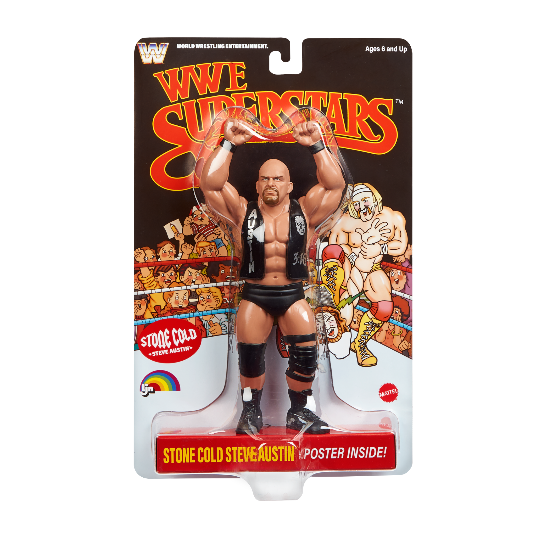 2026 Mattel LJN WWE Superstars Series 2 Stone Cold Steve Austin