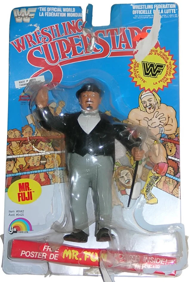 1986 WWF LJN Wrestling Superstars Series 3 Mr. Fuji