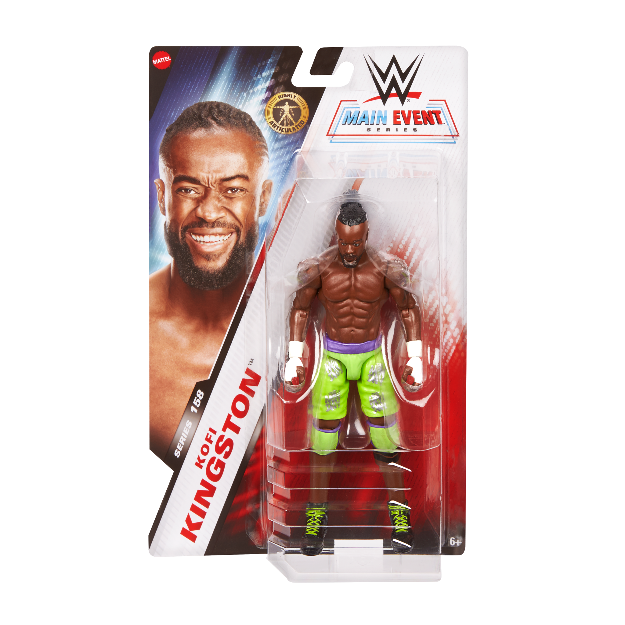 2025 WWE Mattel Main Event Series 158 Kofi Kingston – Wrestling