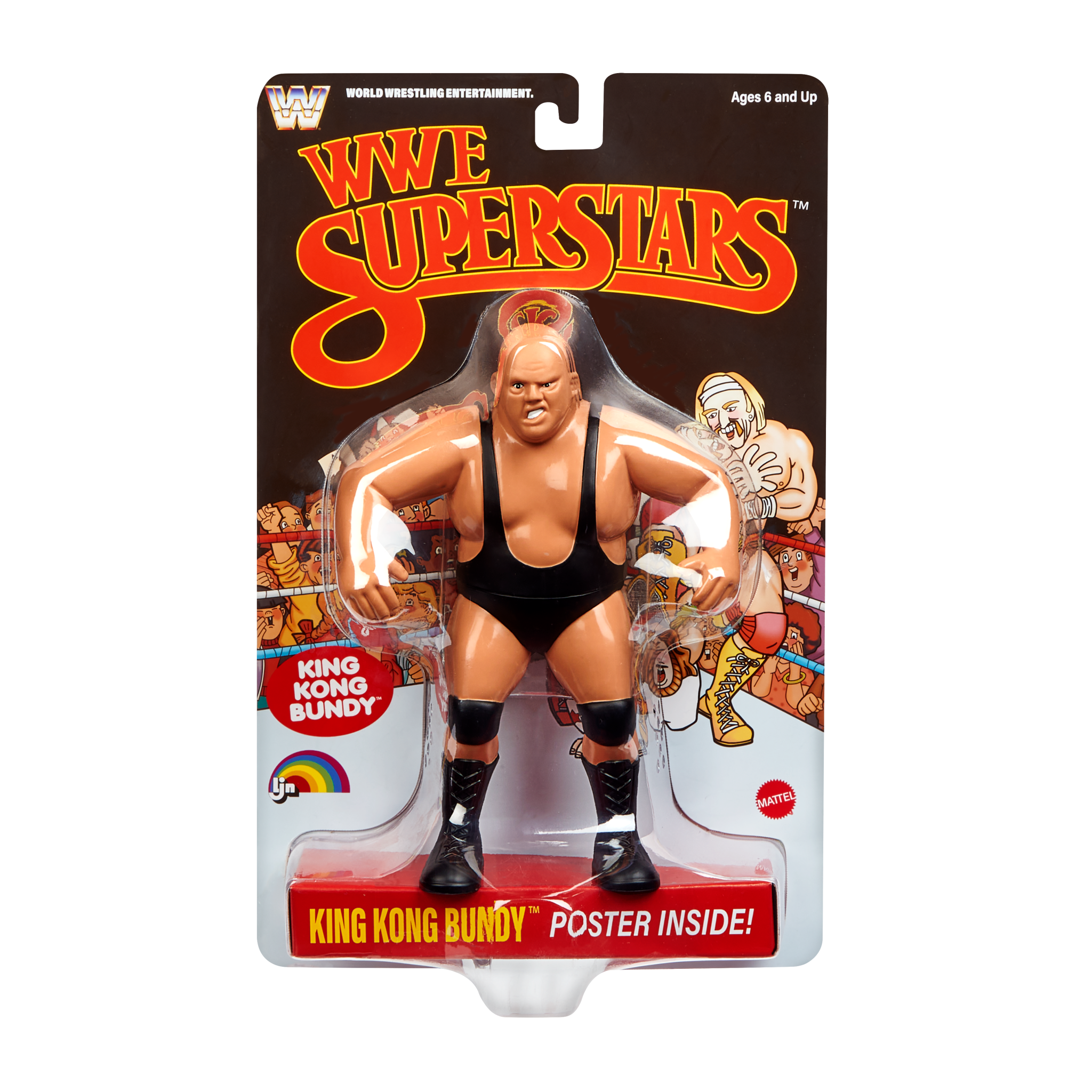 2026 Mattel LJN WWE Superstars Series 2 King Kong Bundy [Exclusive