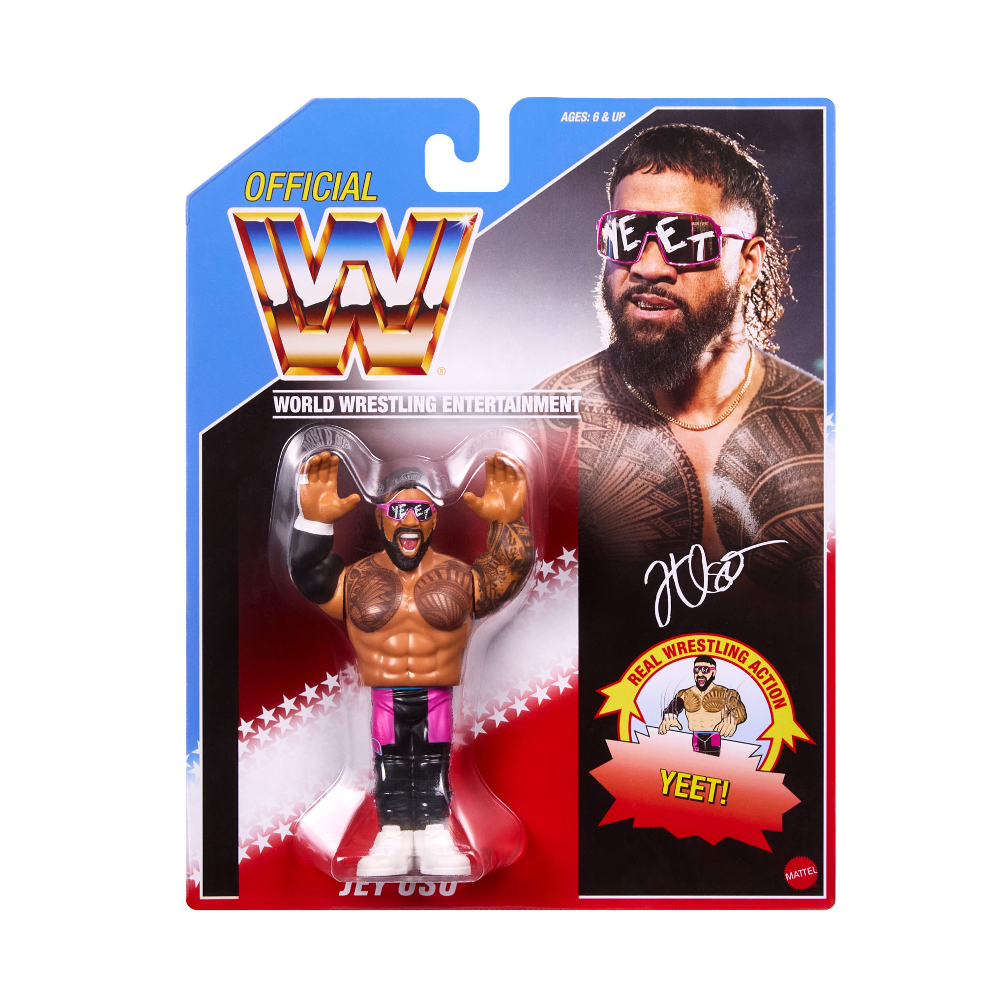 2026 WWE Mattel Ringside Exclusive Retro Series 2 Jey Uso