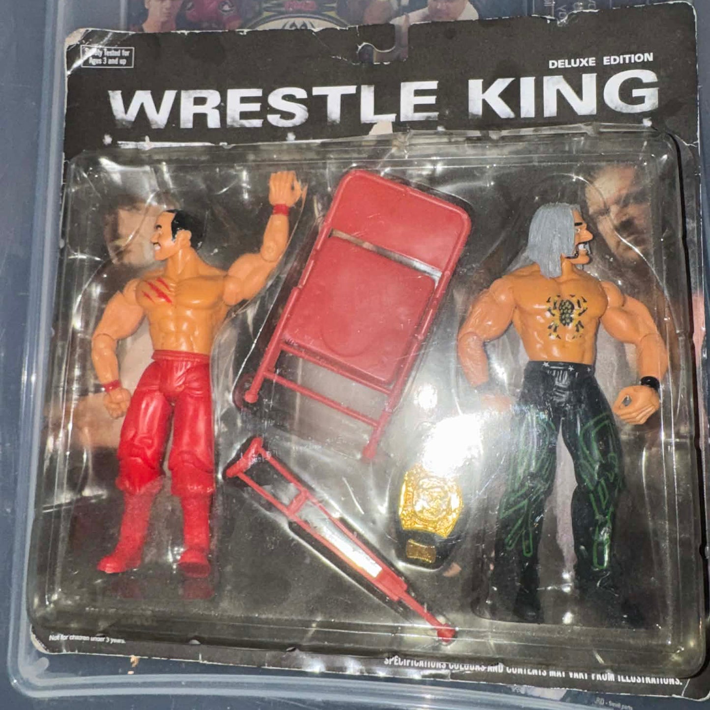 Kangyuan Toy! Deluxe Edition Wrestle King Bootleg/Knockoff Wrestler 2-Pack