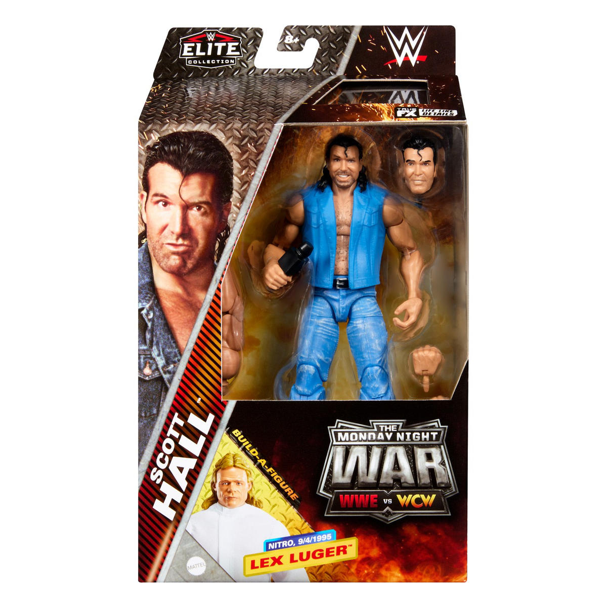 Mattel WWE Elite Action Figure & Accessori, Serie #122 Set, 6 Mattel WWE Elite Action Figure & Accessori, Serie #122 Set, 6