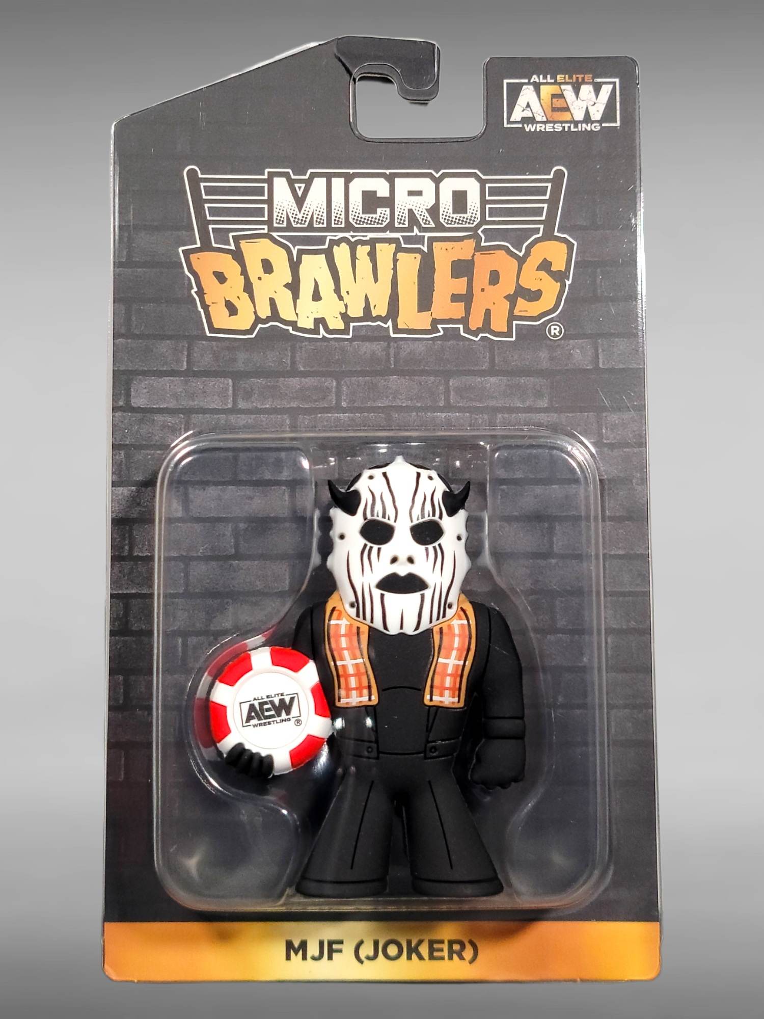 2023 AEW Pro Wrestling Tees Micro Brawlers Limited Edition MJF [Joker] –  Wrestling Figure Database