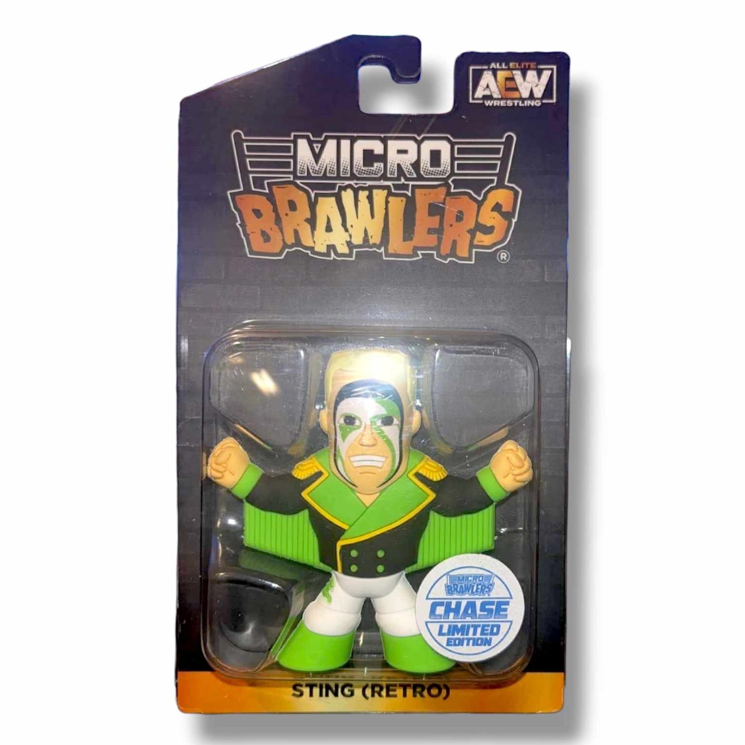 2022 AEW Pro Wrestling Tees Micro Brawlers Limited Edition Sting