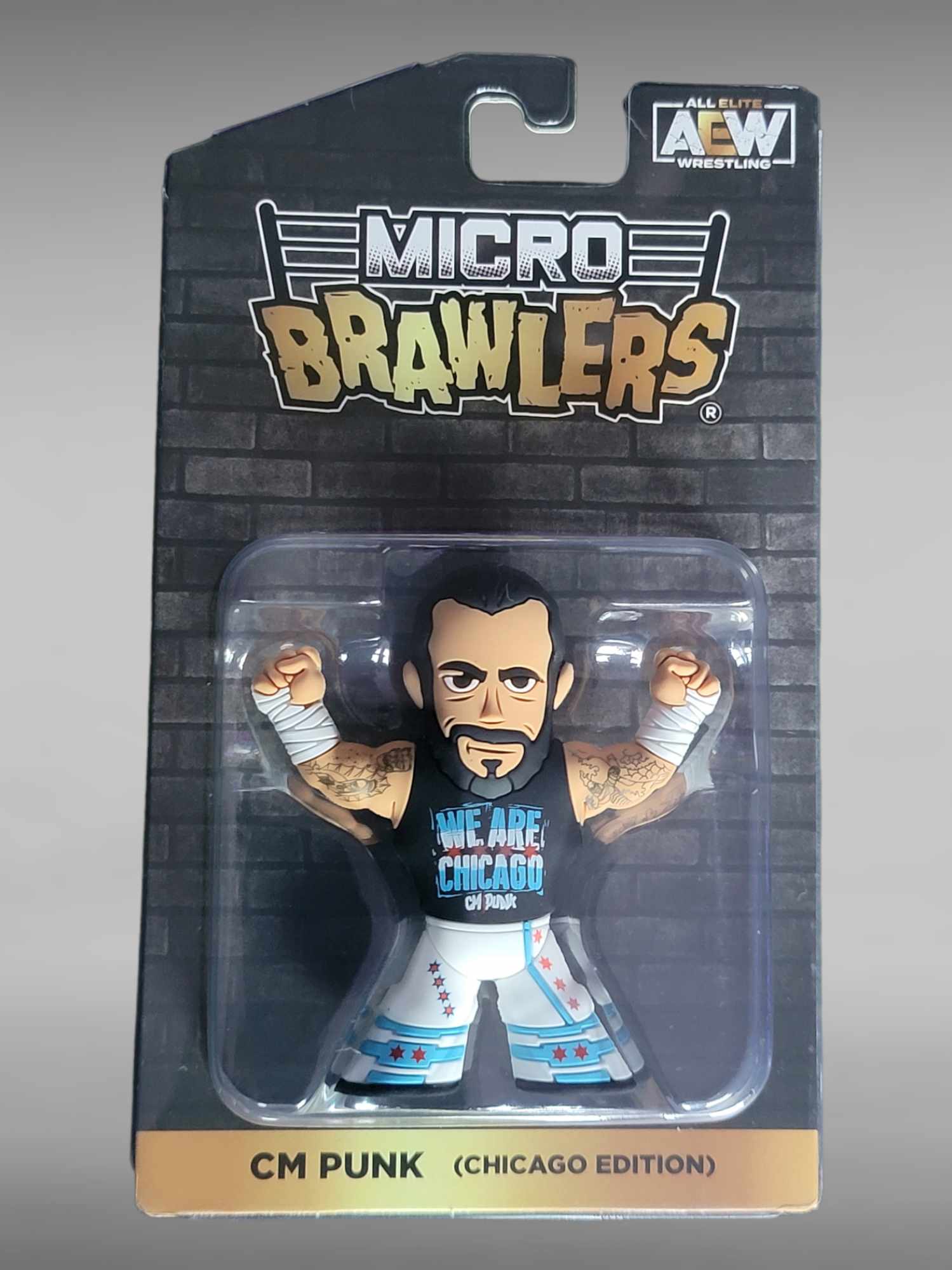LA Park Micro Brawlers Pro Wrestling Crate Exclusive Figure, AEW