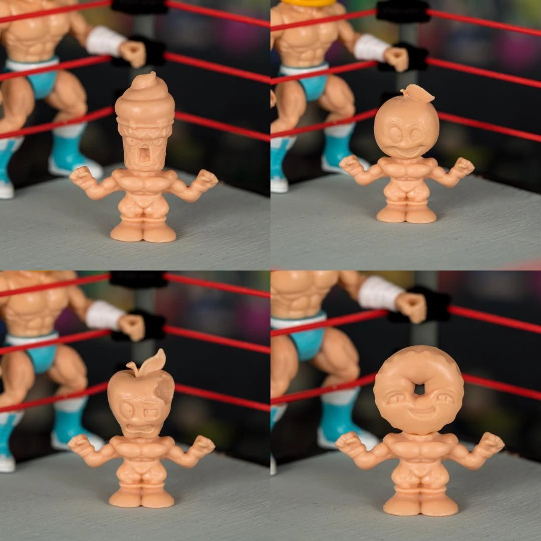 2018 Spy Monkey Creations Battle Tribes Wrestling Series 1 Jimmy Cheeseburger