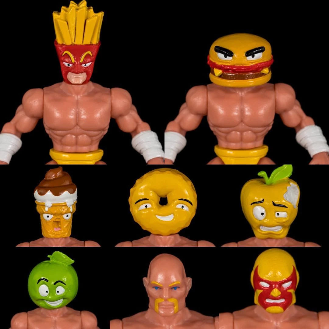 2018 Spy Monkey Creations Battle Tribes Wrestling Series 1 Big Fry