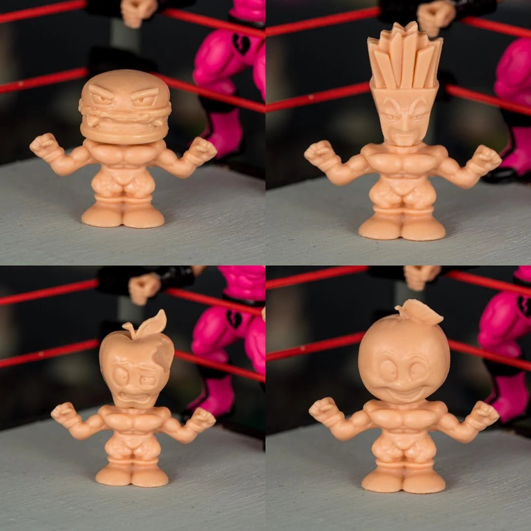 2018 Spy Monkey Creations Battle Tribes Wrestling Series 1 Pink Playboy