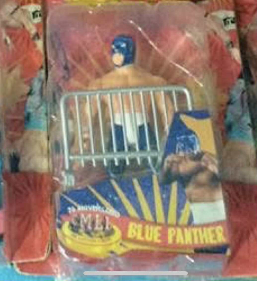 2008 CMLL Hag Distribuidoras 4.5" Super Estrellas Series 3 Blue Panther