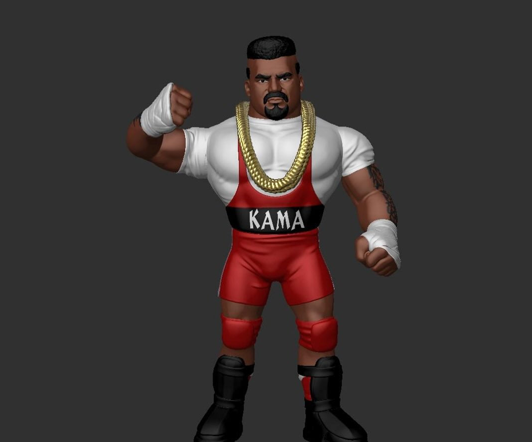 2025 Hasttel Toy Grapplers & Gimmicks Charles Wright Legacy Collection Kama