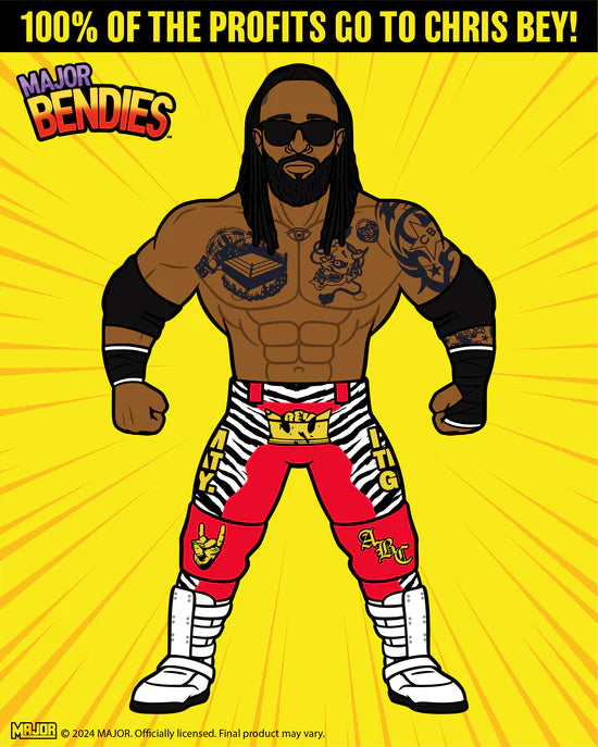 2025 TNA Wrestling MAJOR Bendies Limited Edition Chris Bey