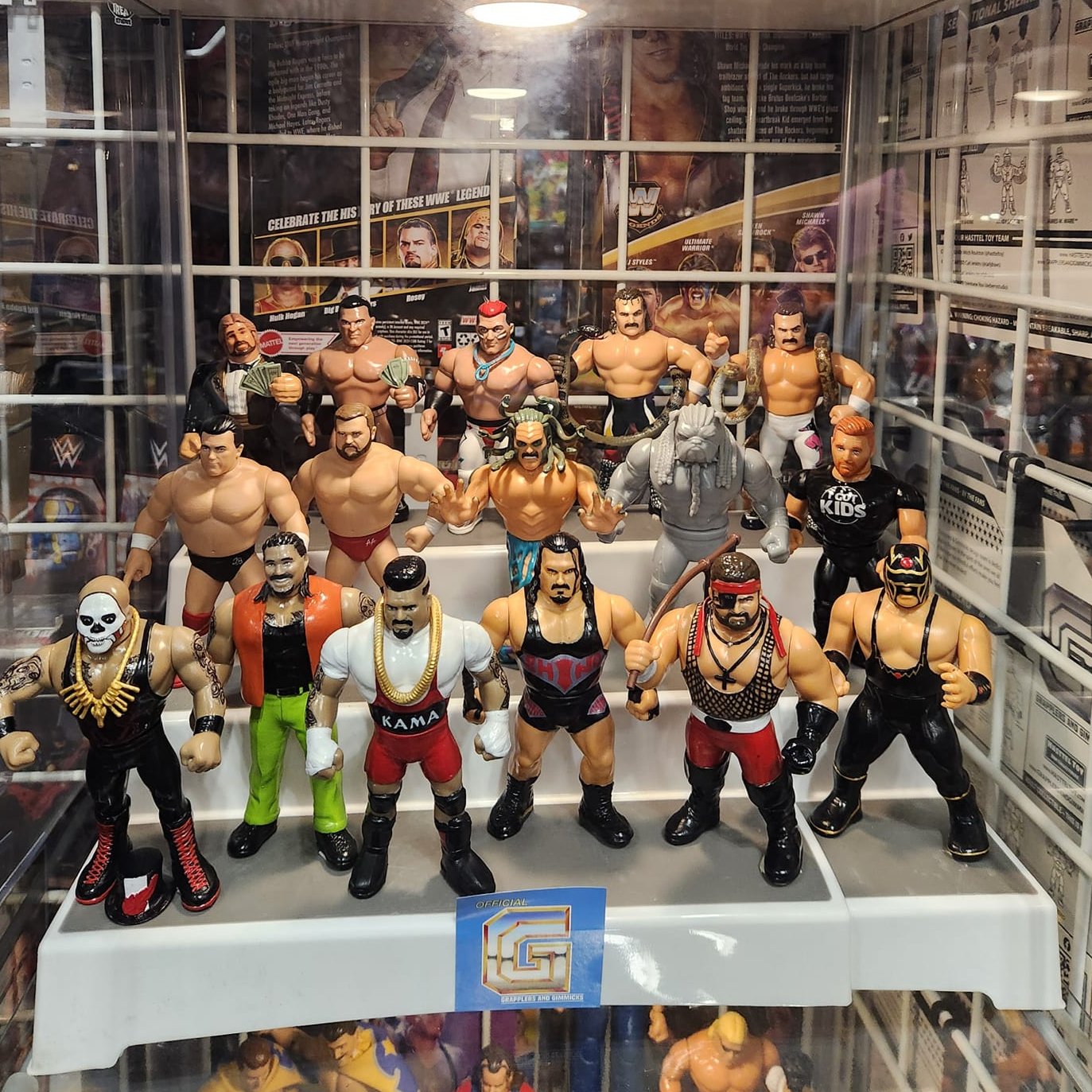 Hasttel Toy Grapplers & Gimmicks Mutations Series Jake "The Snake" Roberts