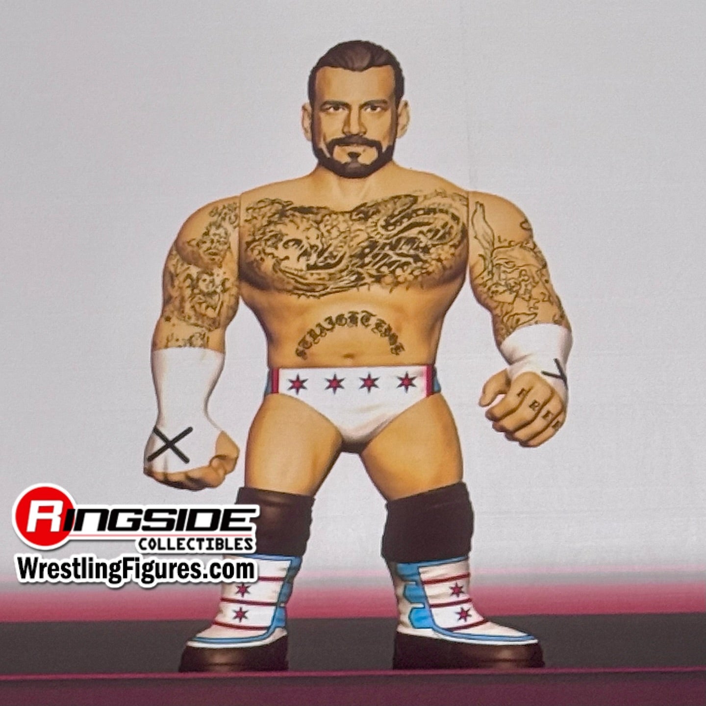 2025 WWE Mattel Ringside Exclusive Retro Series 1 CM Punk
