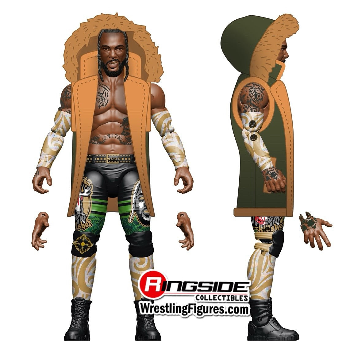 2026 AEW Jazwares Ringside Exclusive 2-Pack: Swerve Strickland