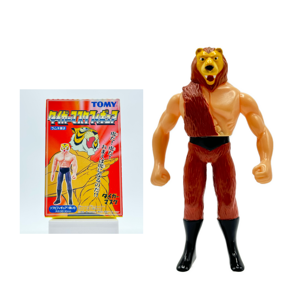 2002 TOMY Tiger Mask Anime Blind Box Sofubi Lion Man – Wrestling