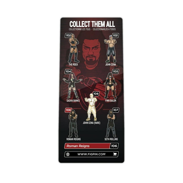 2018 WWE Collect Awesome Inc. FiGPiN #106 Roman Reigns