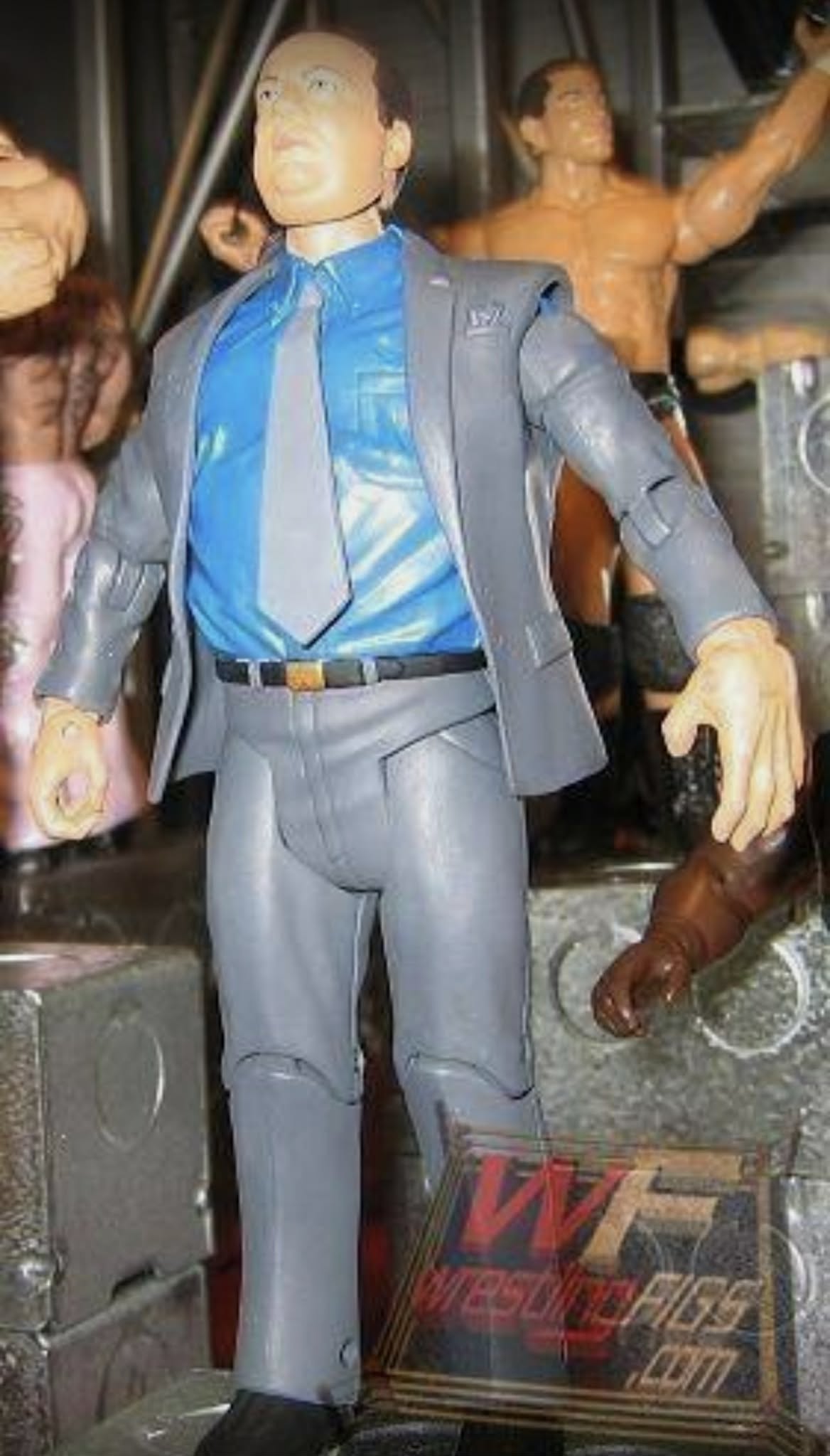 Unreleased WWE Jakks Pacific ECW Series 1 Paul Heyman – Wrestling