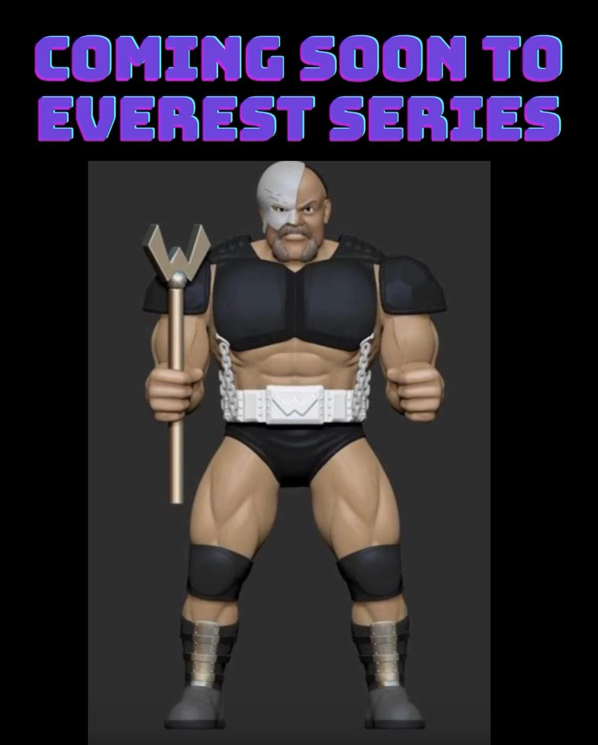 LaToonie Wrestling Everest Series 12" Scale The Warlord