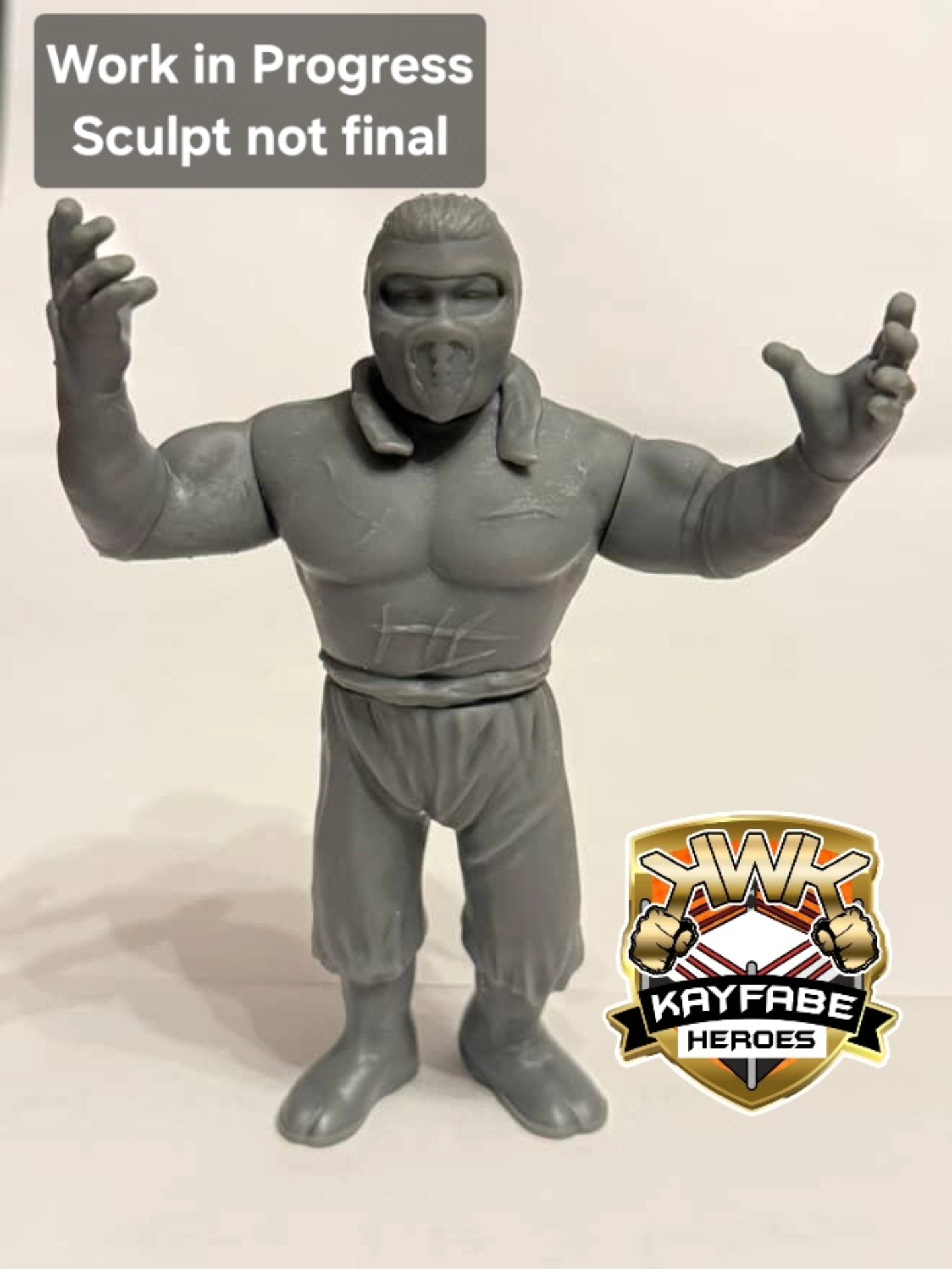 KWK Kayfabe Heroes Hayabusa