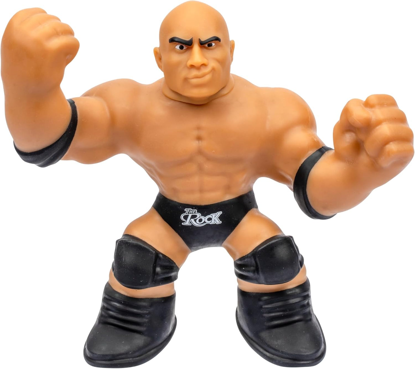 2025 WWE Moose Toys Heroes of Goo Jit Zu Stretchy Superstars Series 1 The Rock