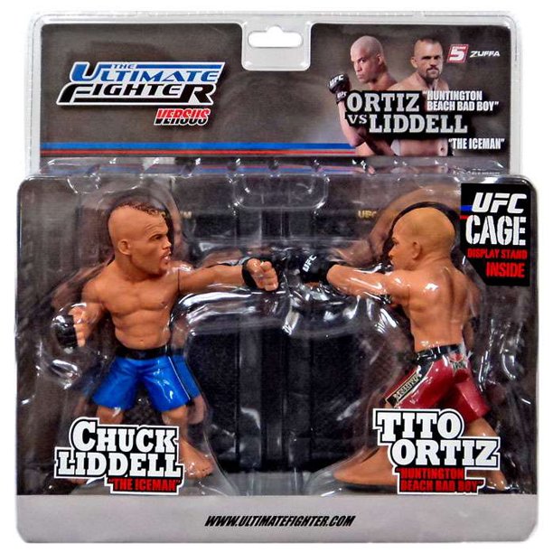 Round 5 UFC Versus Chuck Lidell vs Tito Ortiz LE figures sealed 2010 Sealed buy